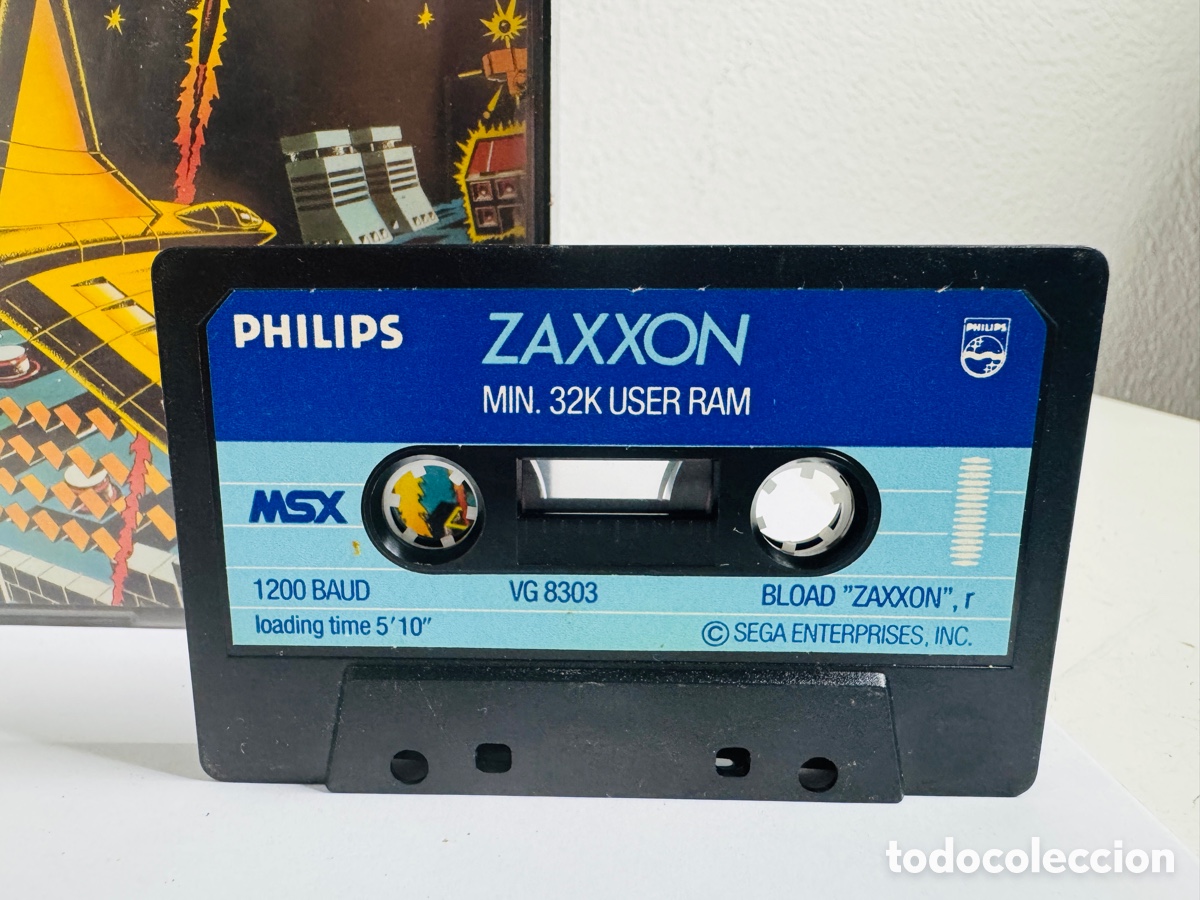 Videojuegos y consolas: Zaxxon Sega MSX Cassette Computer - Foto 7