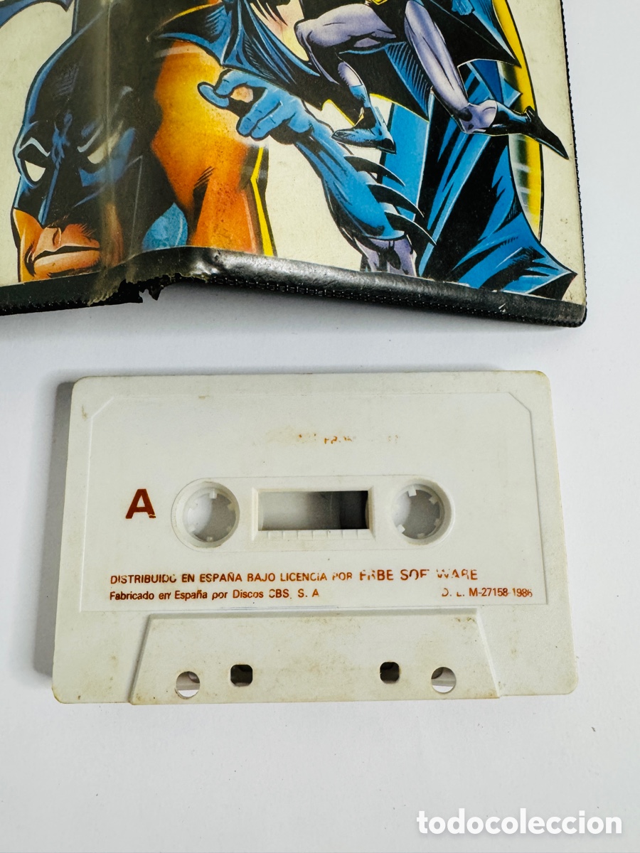 Videojuegos y consolas: Batman (1986) MSX Cassette Computer - Foto 5