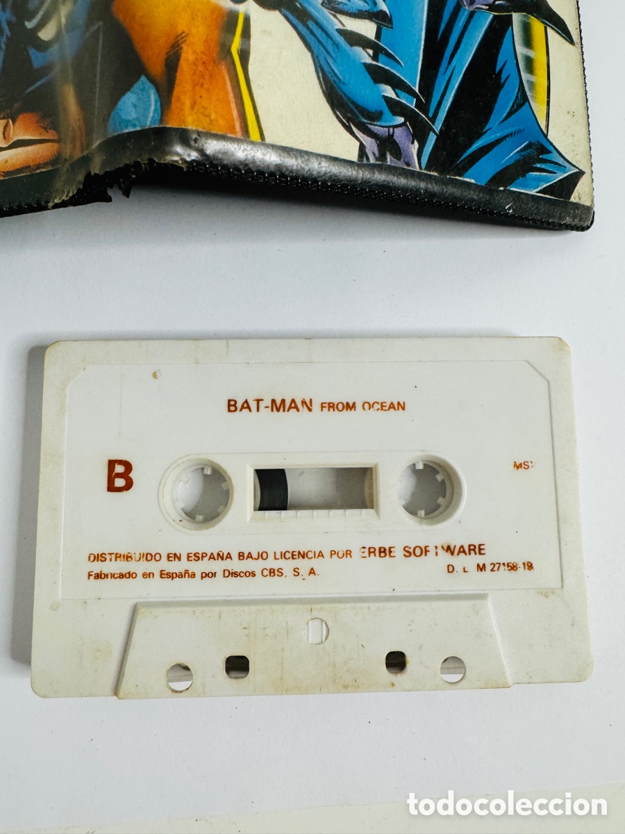 Videojuegos y consolas: Batman (1986) MSX Cassette Computer - Foto 6