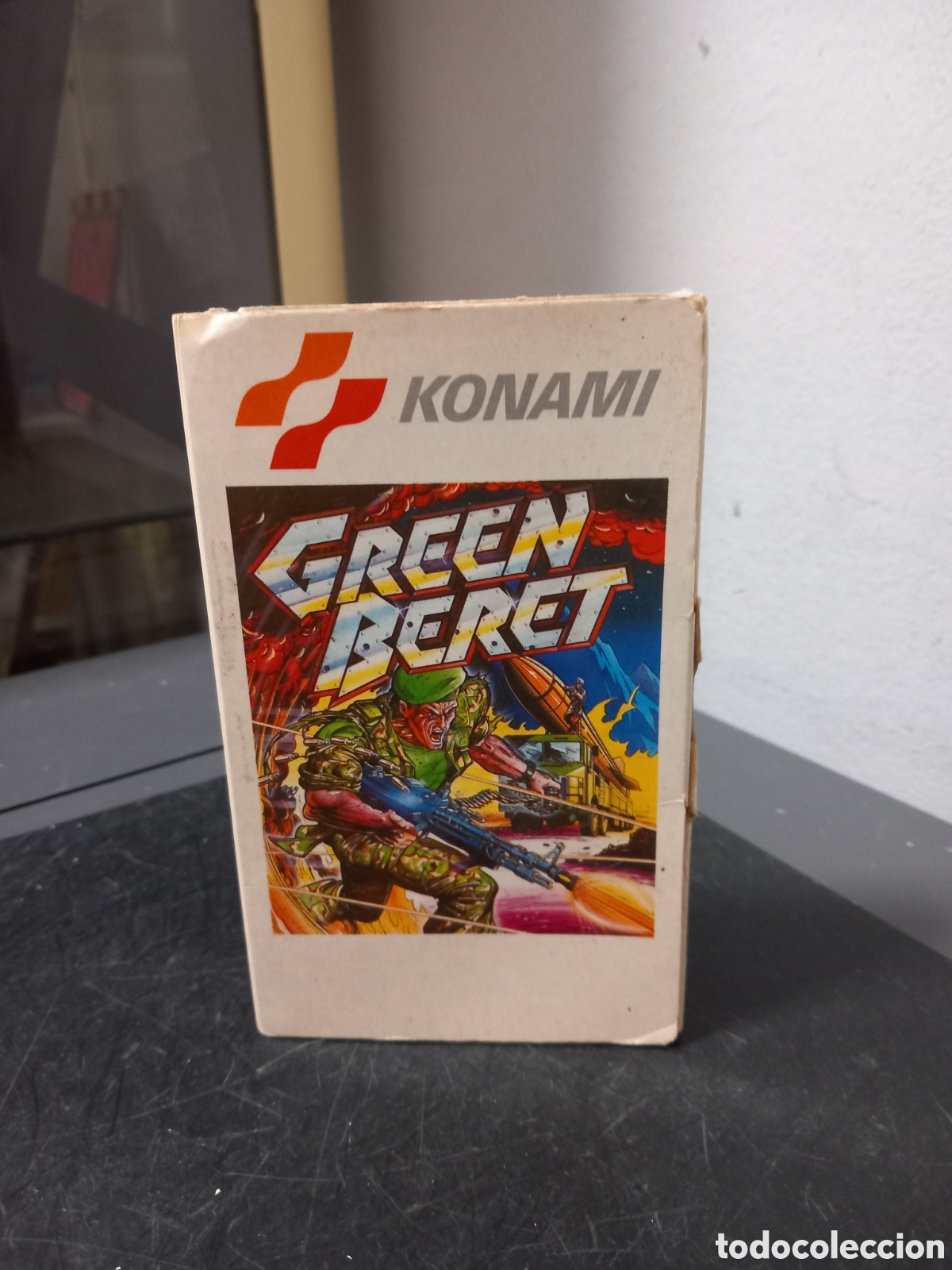 Videospiele und Konsolen: ANTIGUO JUEGO MSX KONAMI GREE BERET EN CAJA ORIGINAL