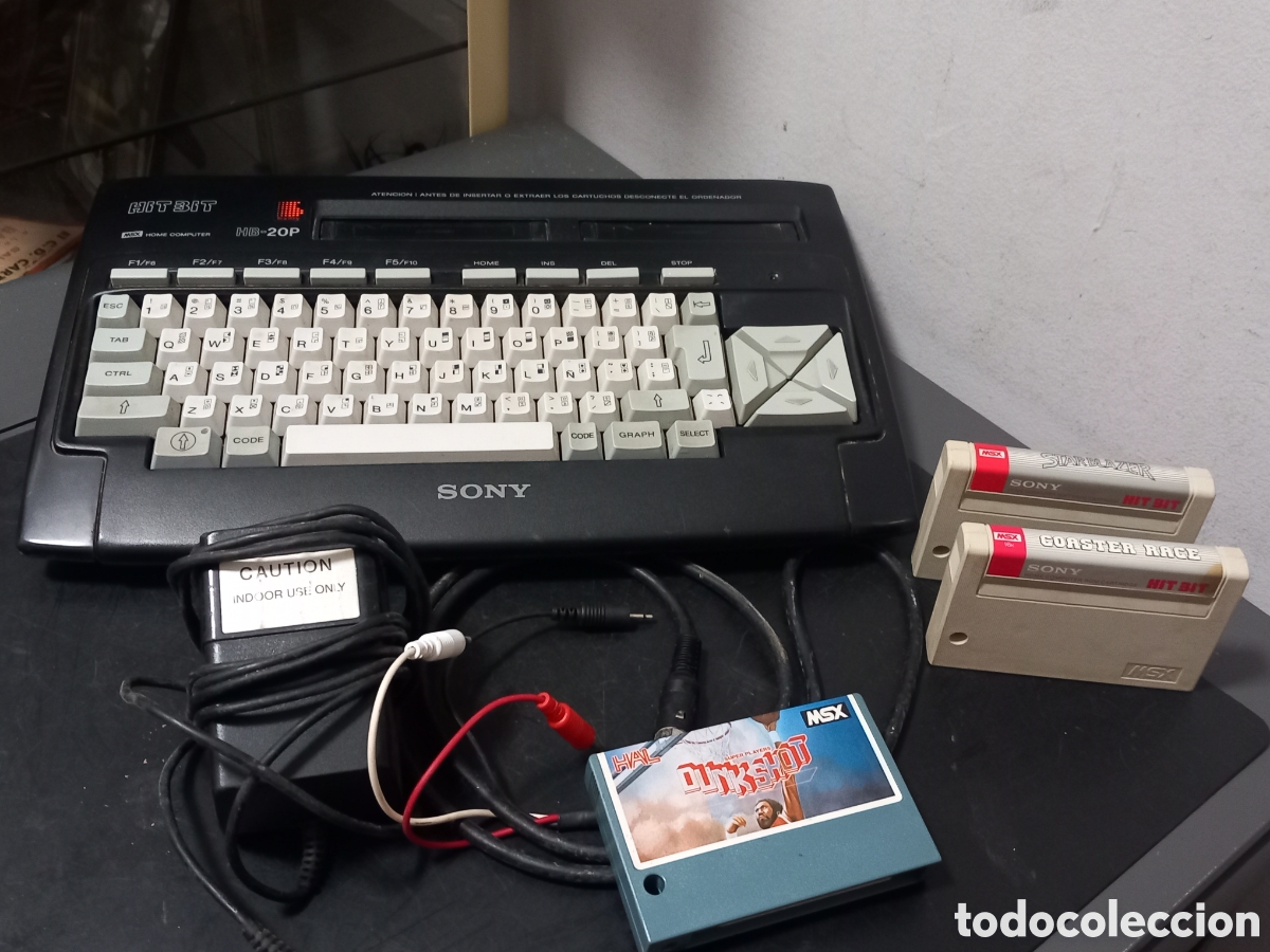 Videospiele und Konsolen: MSX ANTIGUA CONSOLA SONY HIT BIT HB-20P HOME COMPUTER ORIGINAL CON LOTE JUEGOS