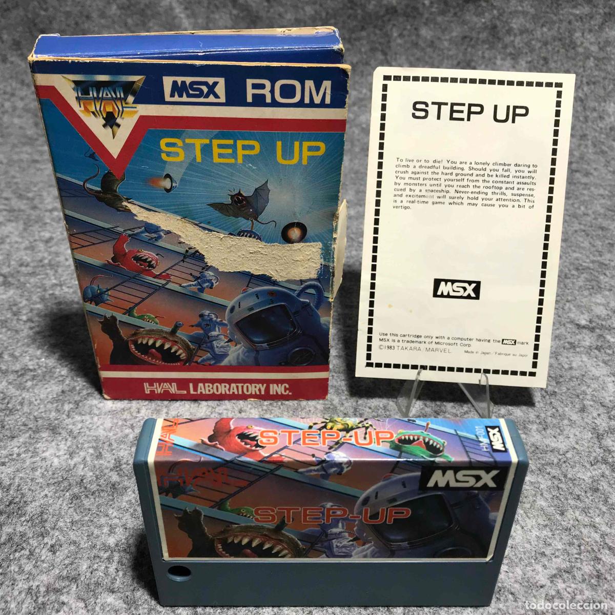 Videojuegos y consolas: STEP UP MSX CARTUCHO - Foto 1