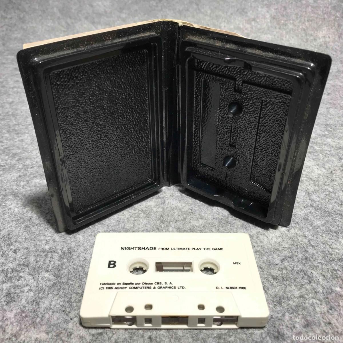 Videojuegos y consolas: NIGHTSHADE MSX CASSETTE - Foto 2