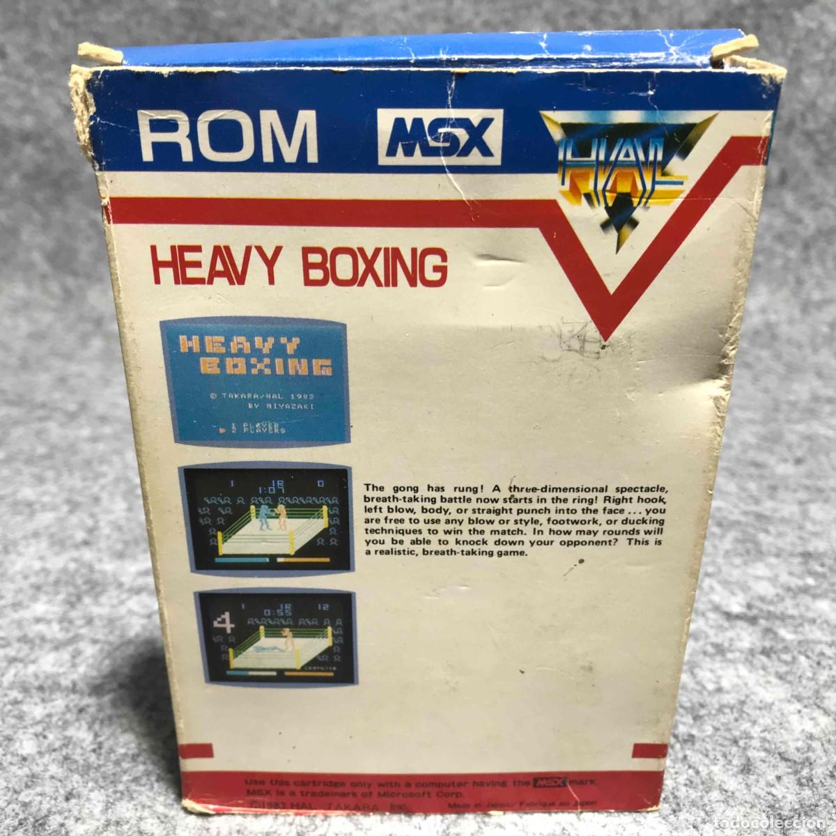 Videojuegos y consolas: HEAVY BOXING MSX CARTUCHO - Foto 5