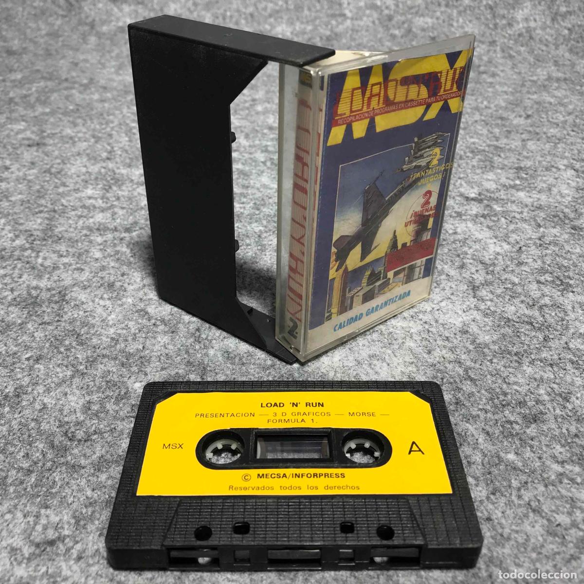 Videojuegos y consolas: LOAD N RUN 2 MSX CASSETTE - Foto 1