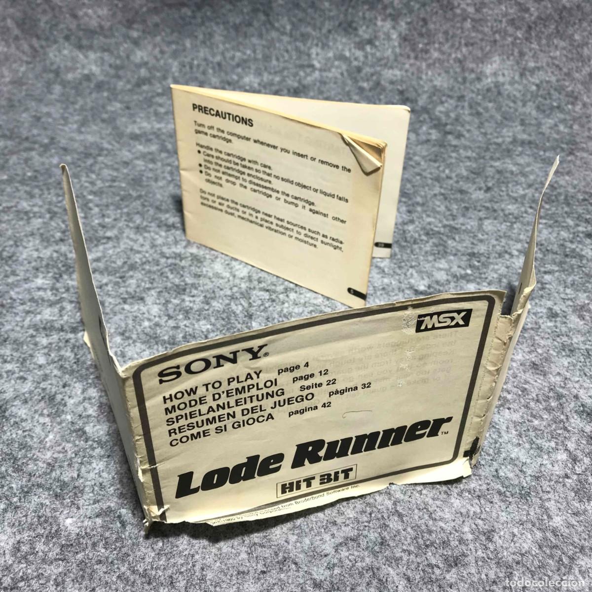 Videojuegos y consolas: LODE RUNNER MSX CARTUCHO - Foto 2