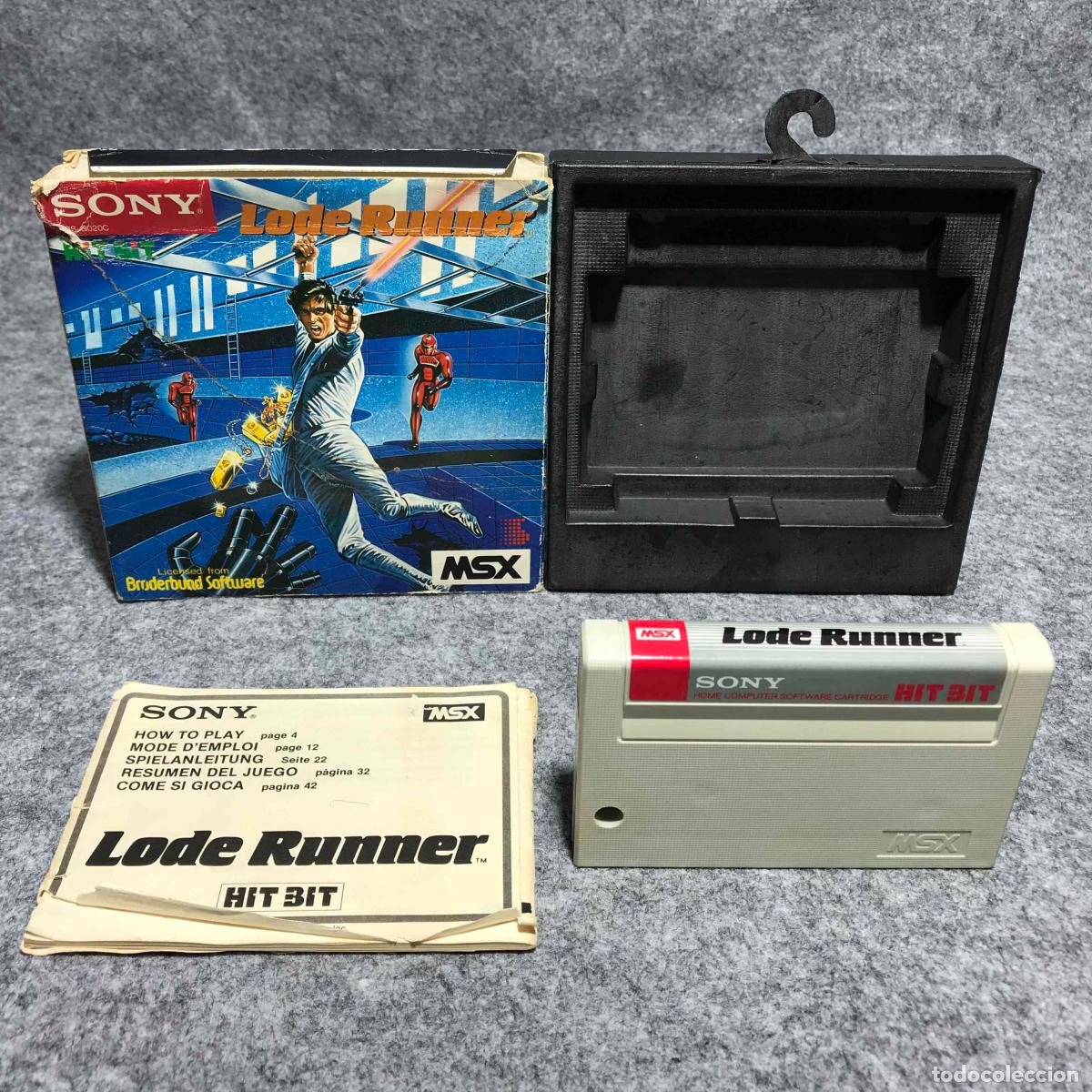 Videojuegos y consolas: LODE RUNNER MSX CARTUCHO - Foto 1