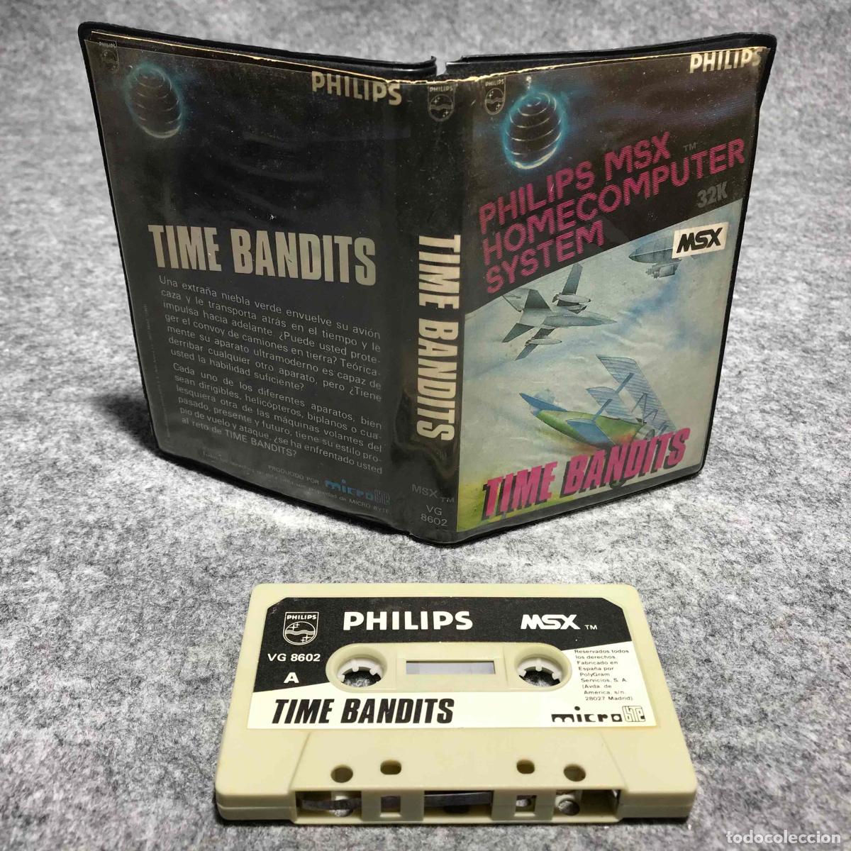 Videospiele und Konsolen: TIME BANDITS MSX CASSETTE
