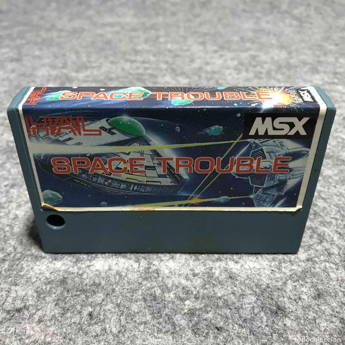 Videojuegos y consolas: SPACE TROUBLE MSX CARTUCHO - Foto 2