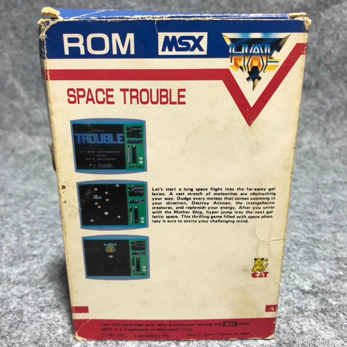 Videojuegos y consolas: SPACE TROUBLE MSX CARTUCHO - Foto 4