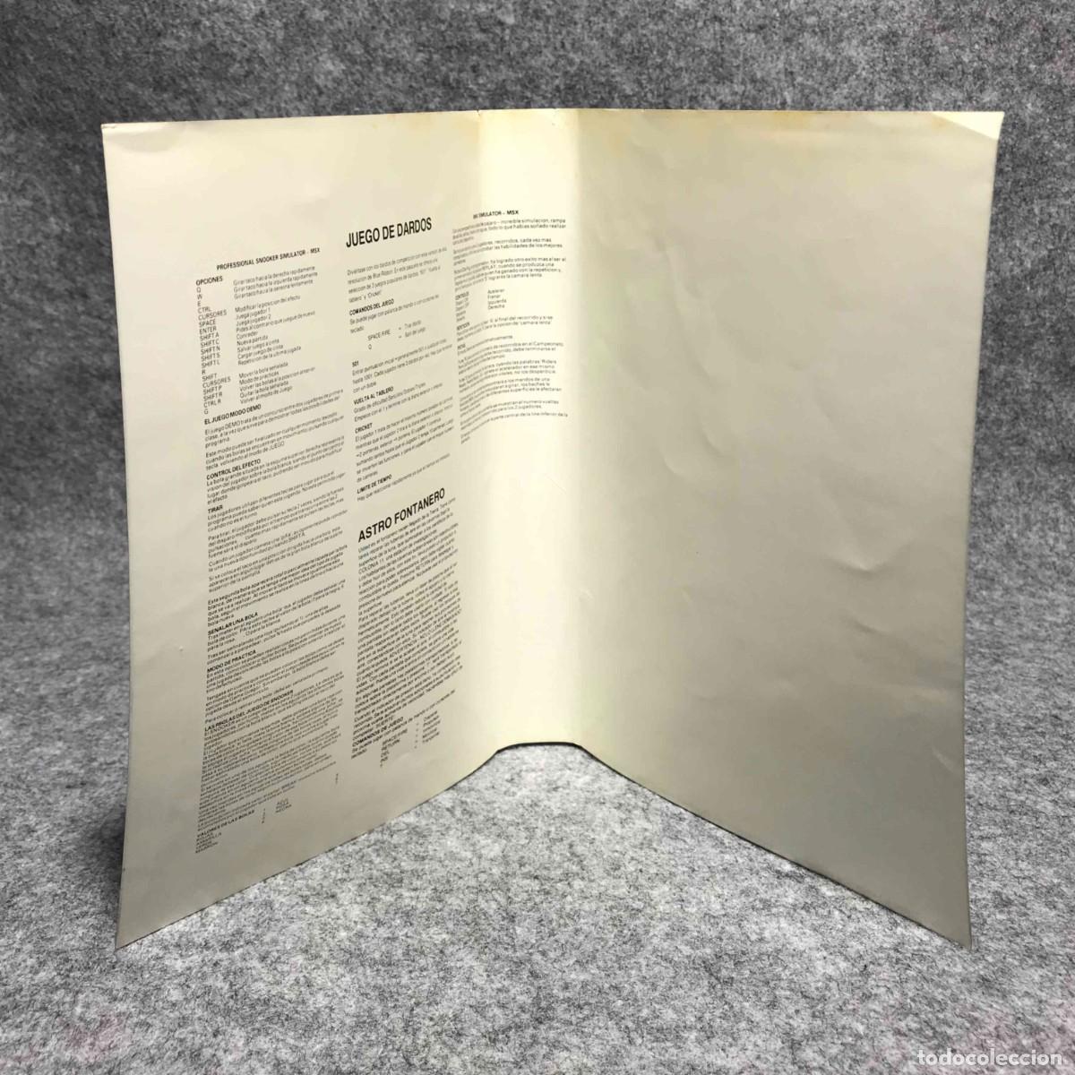 Videojuegos y consolas: ALBUM DE PLATINO MSX - Foto 3
