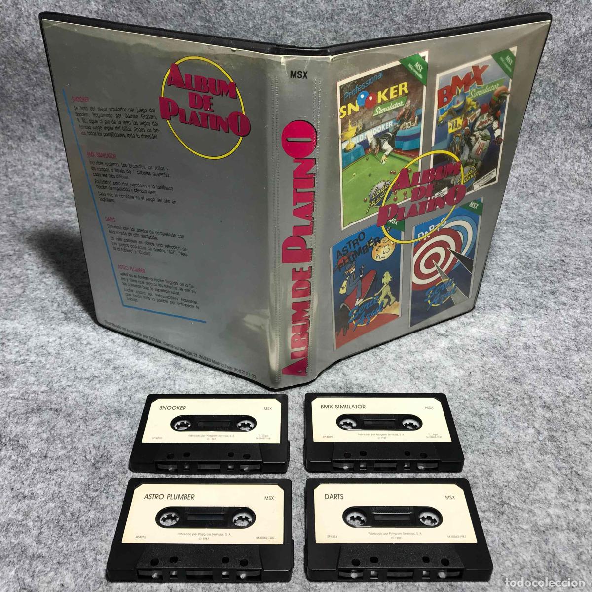 Videojuegos y consolas: ALBUM DE PLATINO MSX