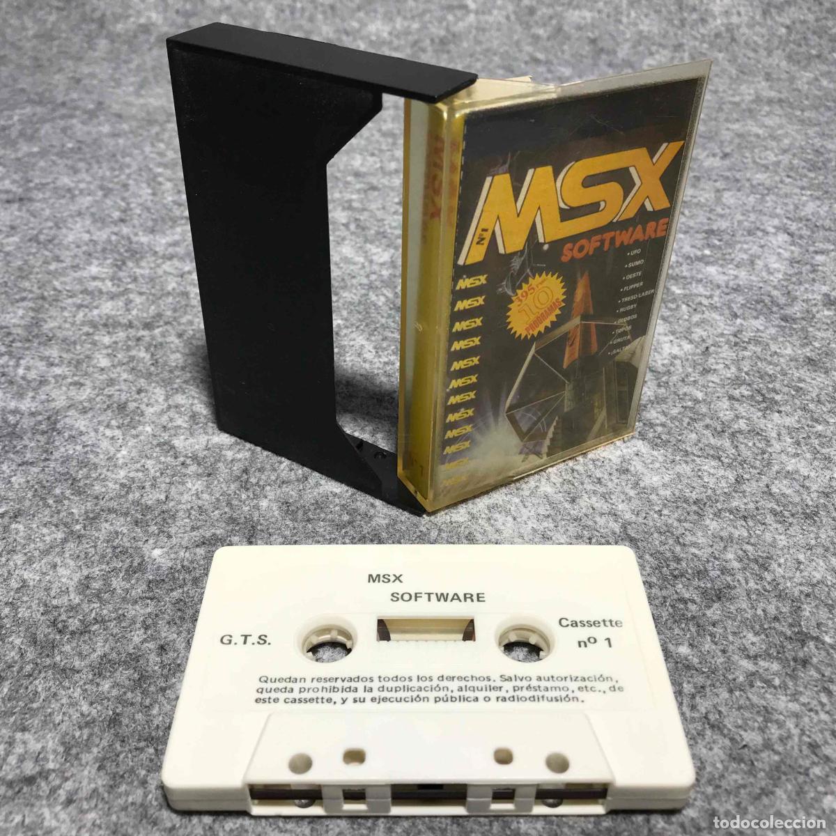 Videojuegos y consolas: MSX SOFTWARE 1