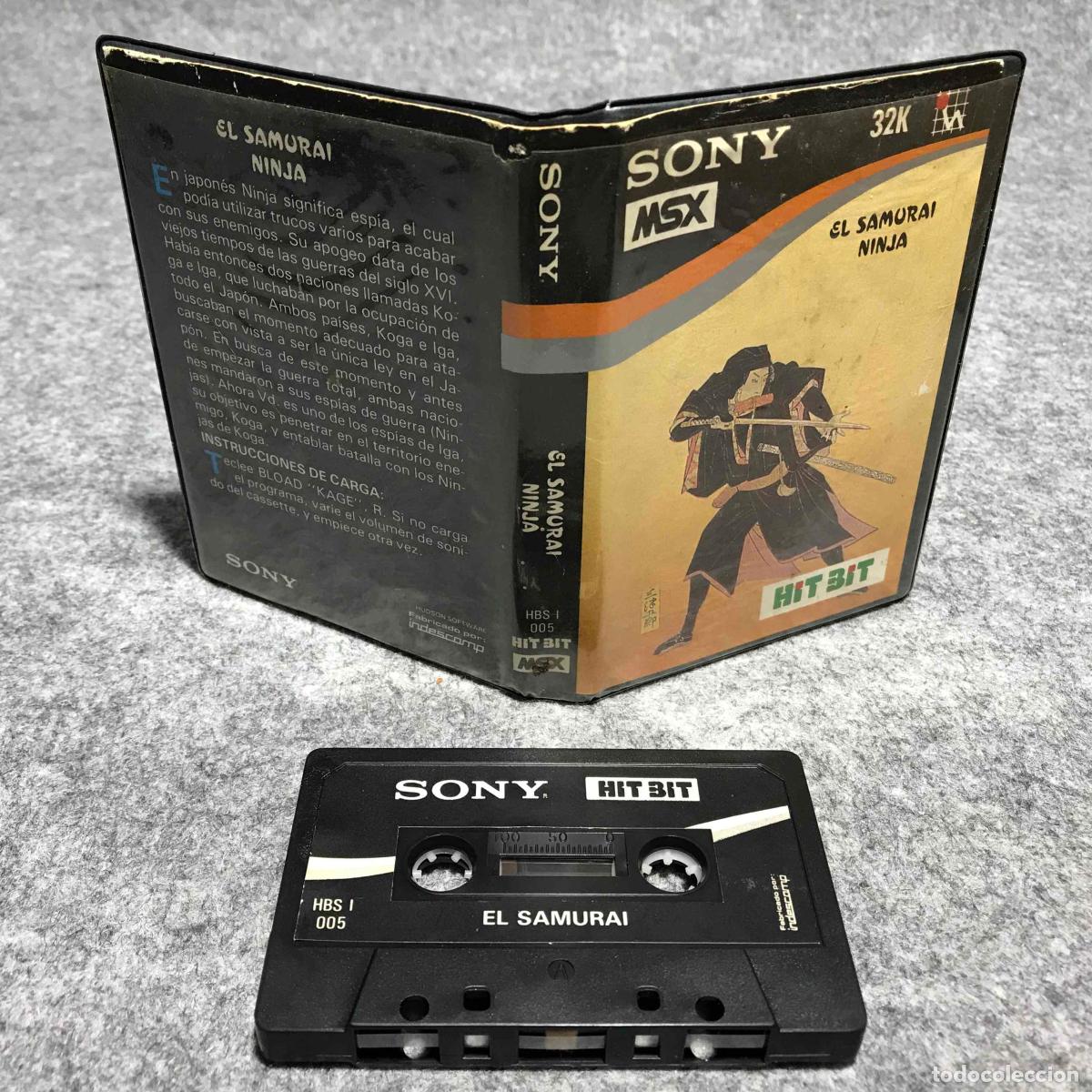 Videojuegos y consolas: EL SAMURAI MSX CASSETTE - Foto 1