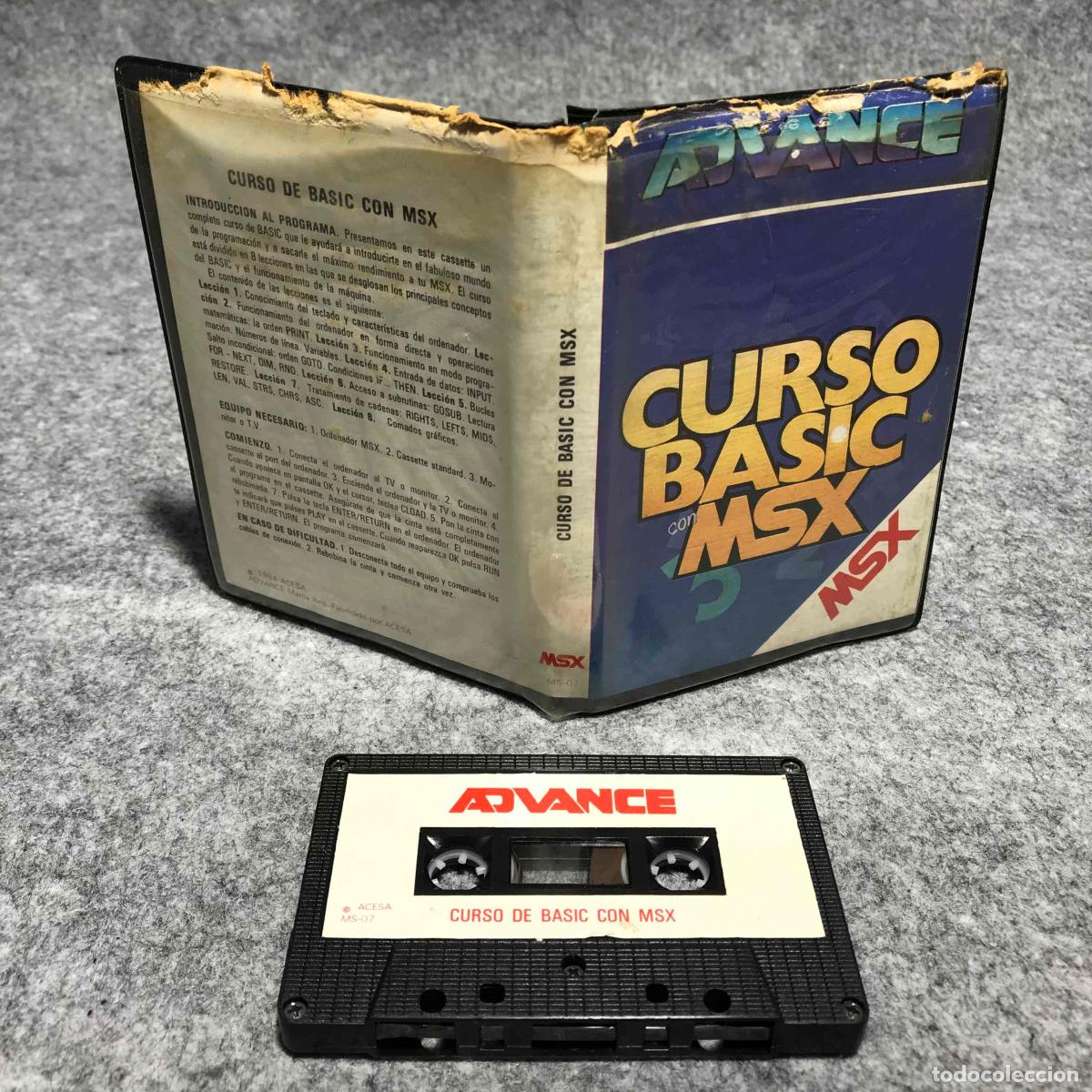 Videojuegos y consolas: CURSO DE BASIX CON MSX - Foto 1