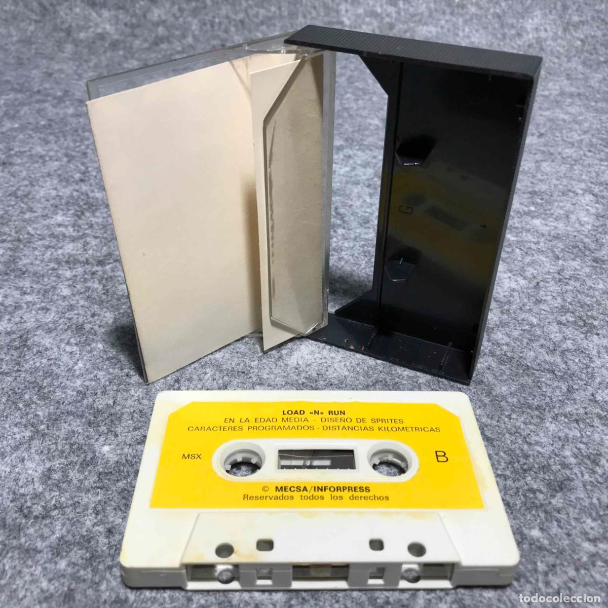 Videojuegos y consolas: LOAD N RUN 4 MSX CASSETTE - Foto 2
