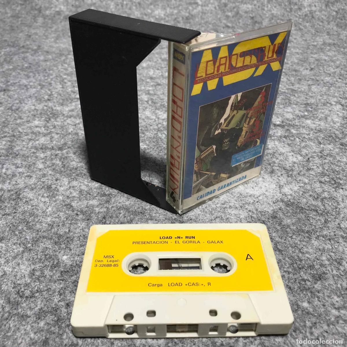 Videojuegos y consolas: LOAD N RUN 4 MSX CASSETTE - Foto 1
