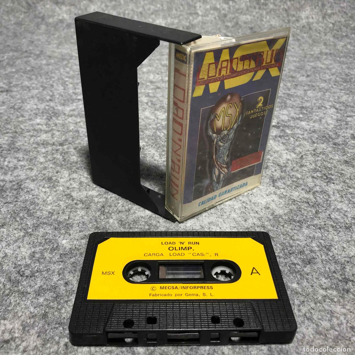 Videojuegos y consolas: LOAD N RUN OLIMP THROM MSX - Foto 1