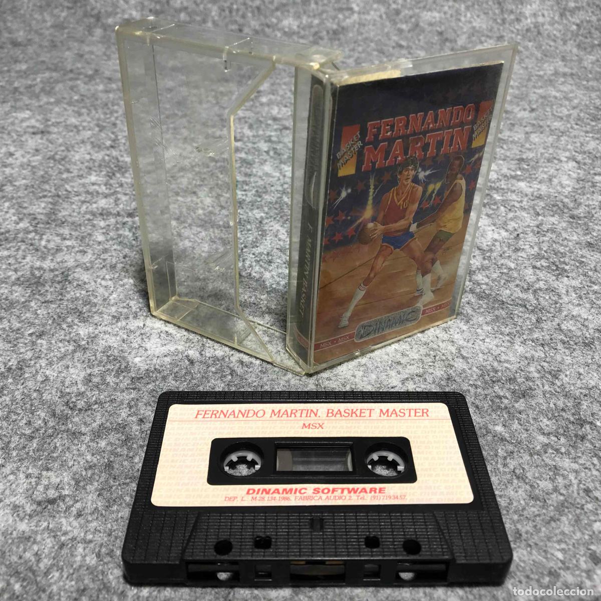 Videojuegos y consolas: FERNANDO MARTIN BASKET MASTER MSX - Foto 1