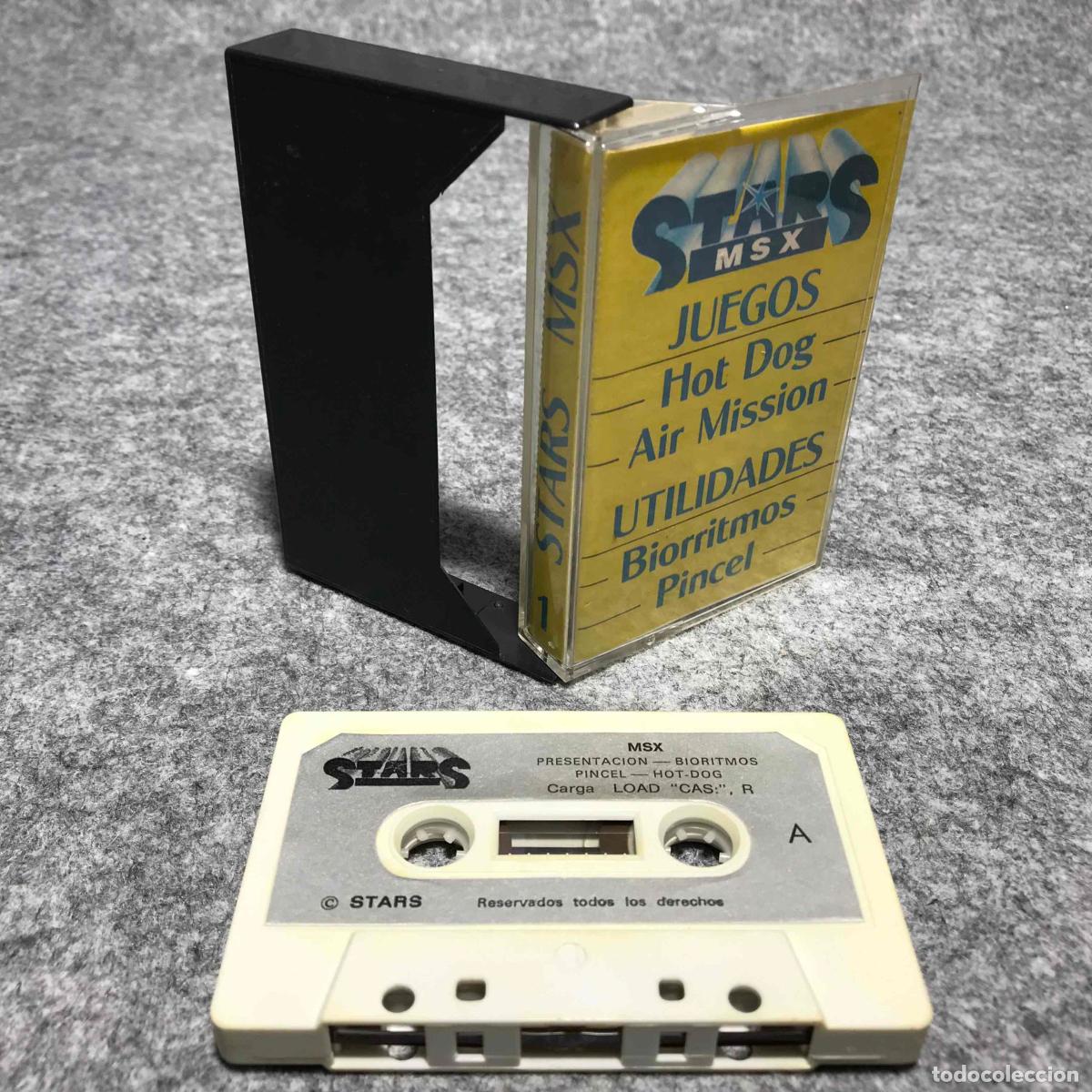 Videojuegos y consolas: STARS MSX 1 CASSETTE - Foto 1