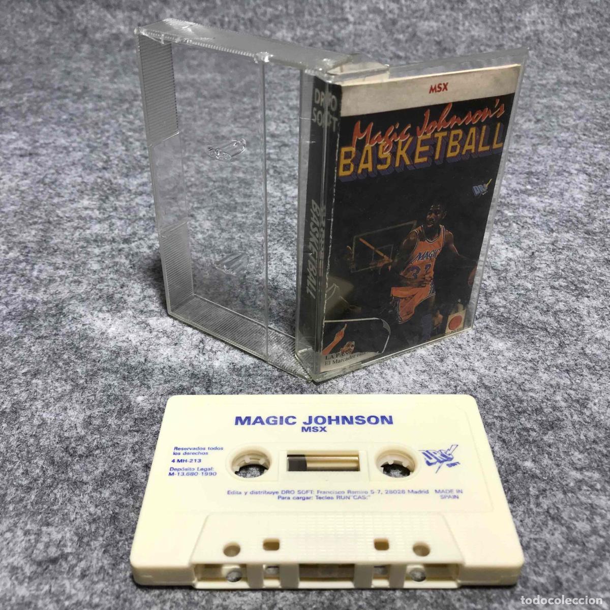 Videojuegos y consolas: MAGIC JOHNSON BASKETBALL MSX - Foto 1