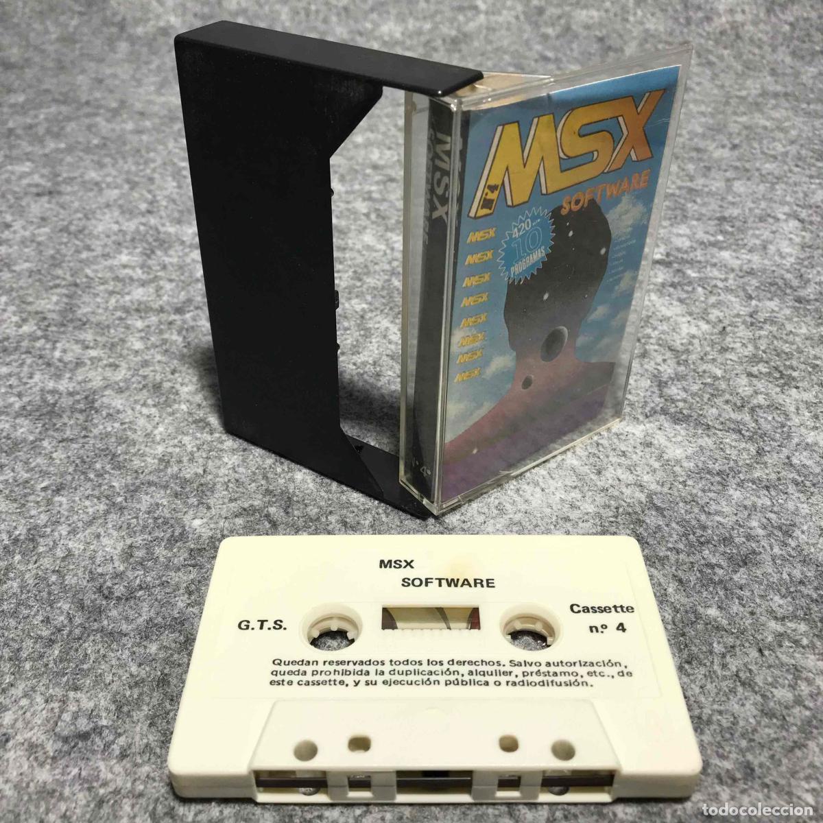 Videojuegos y consolas: MSX SOFTWARE 4 CASSETTE - Foto 1