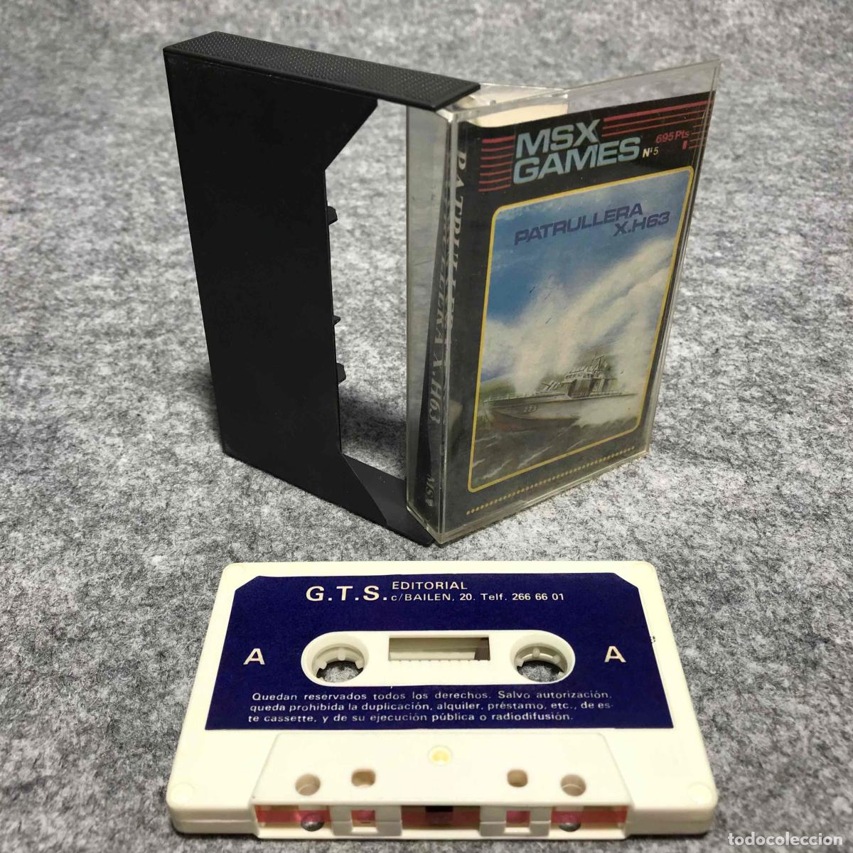 Videojuegos y consolas: PATRULLERA X H63 MSX