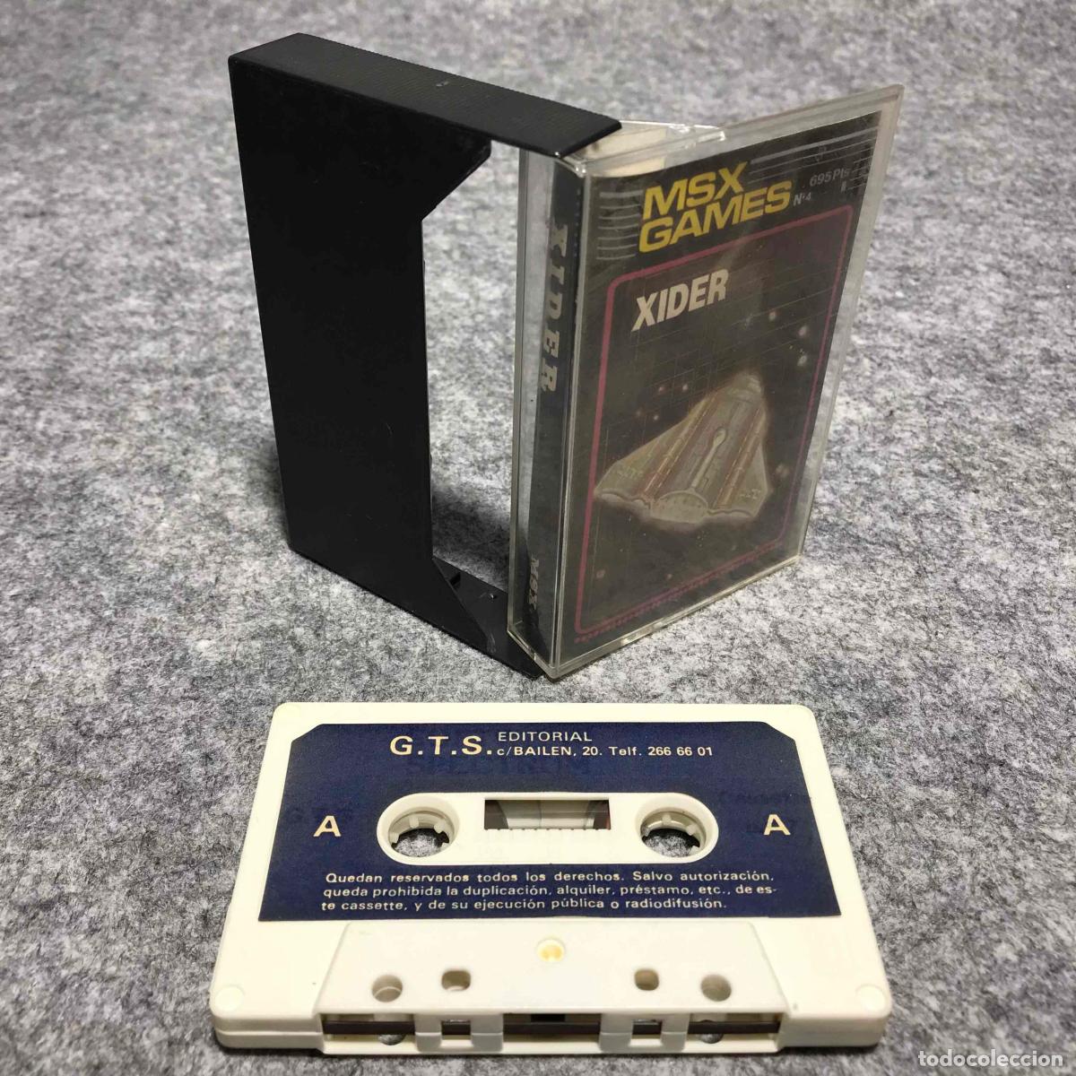 Videojuegos y consolas: XIDER MSX