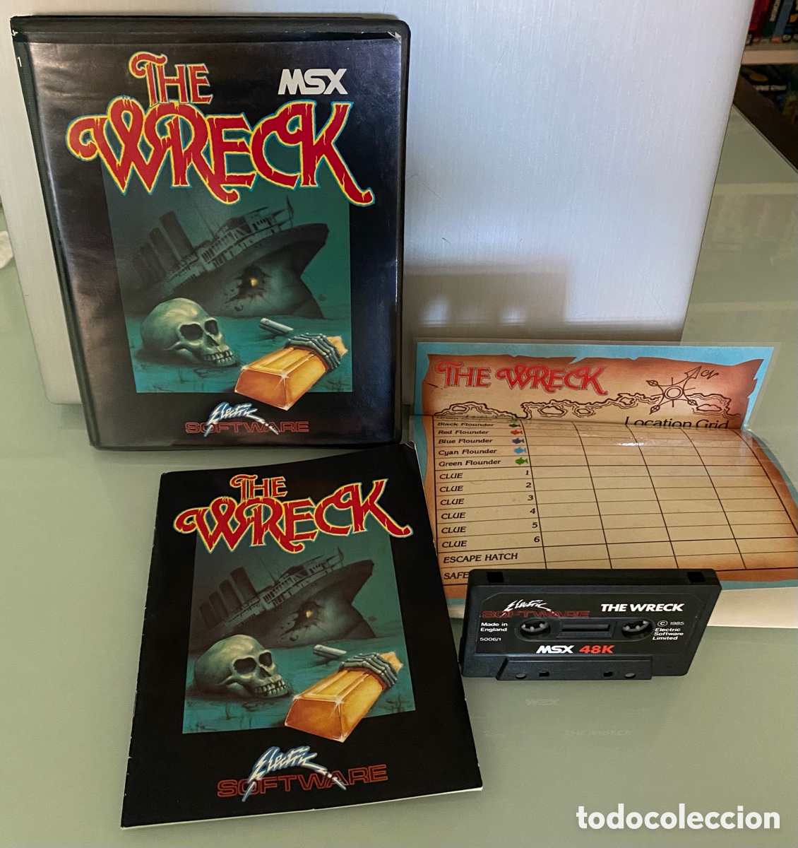 Videojuegos y consolas: MSX - The Wreck (COMPLETO) - Electric Software UK 5006/1 - 1984 [Paul Johnson]