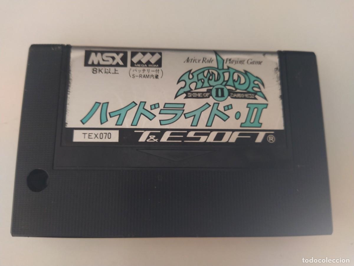 Videojuegos y consolas: HYDLIDE 2 MSX JAPONES , SOLO CARTUCHO ORIGINAL