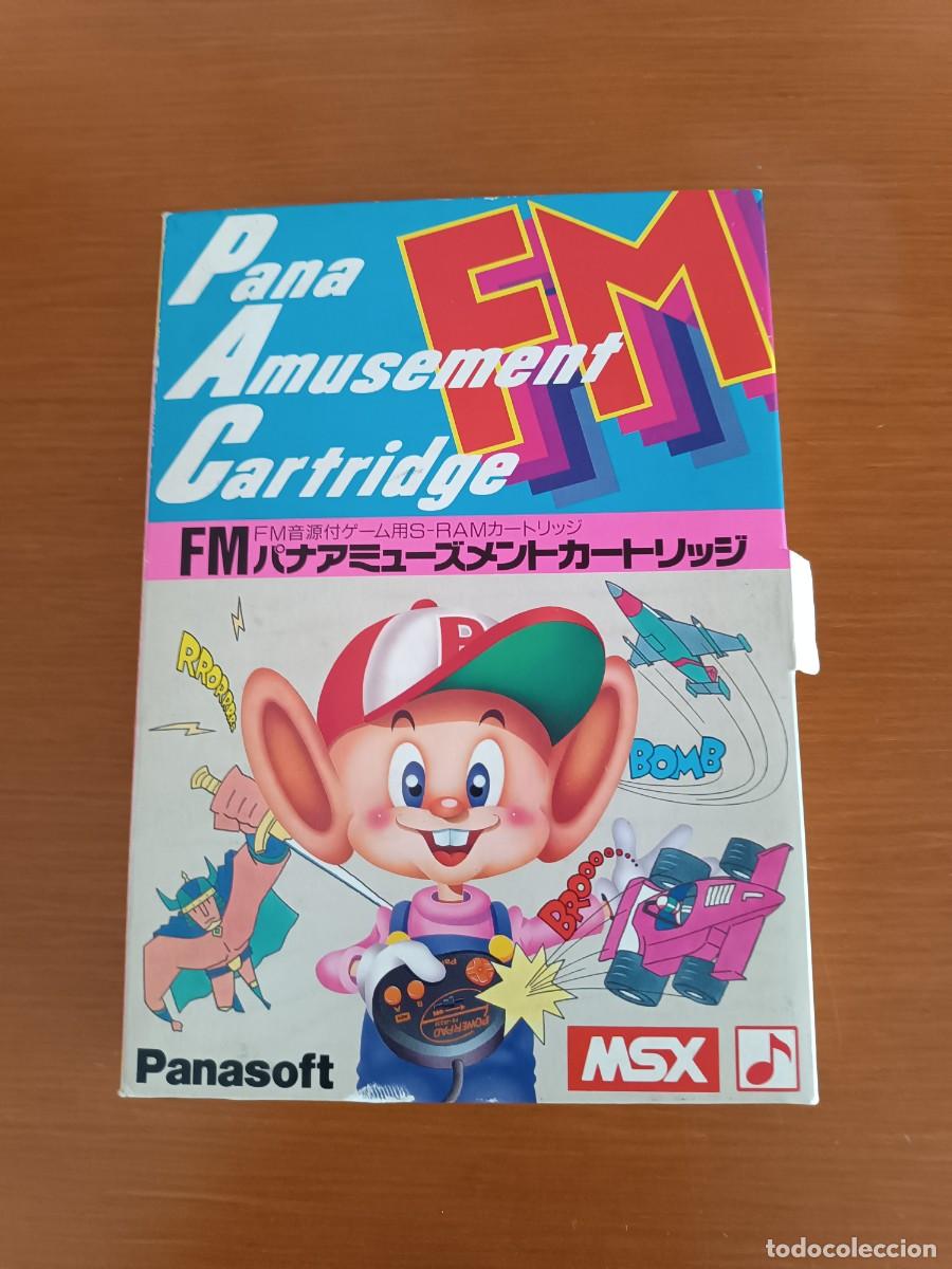 Videojuegos y consolas: FM PAC MSX (FM Pana Amusement Cartridge)