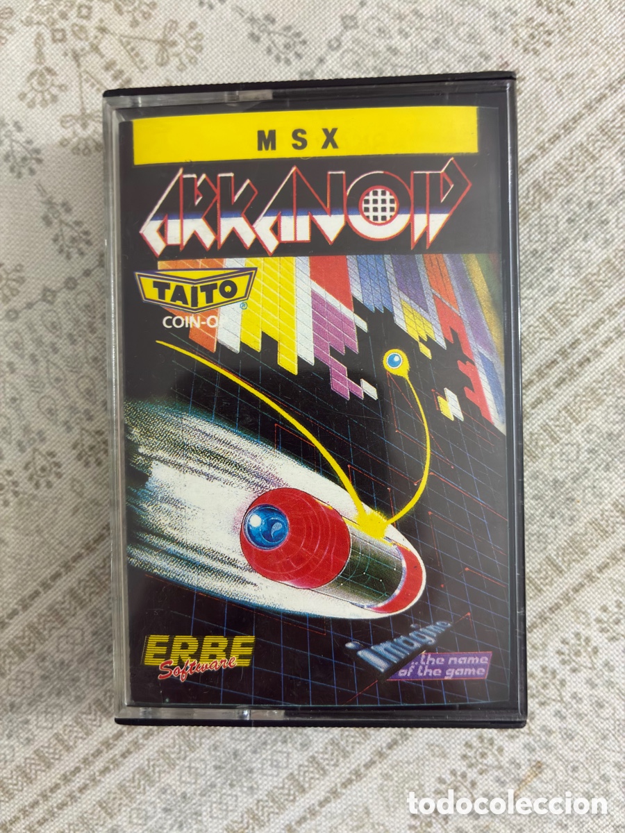 Videojuegos y consolas: Arkanoid - MSX (Cinta de cassette / Edici&oacute;n Erbe Software) - Foto 1