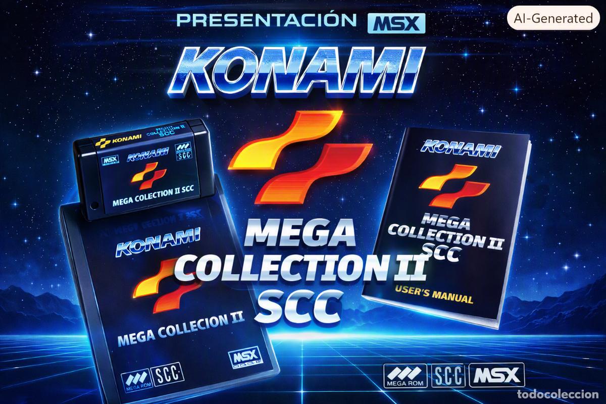 Videojuegos y consolas: MSX - Konami Mega Collection II SCC (90 JUegos)