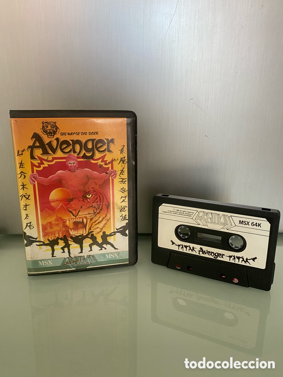 Videojuegos y consolas: MSX - AVENGER, THE WAY OF THE TIGER. ERBE SOFTWARE, 1986
