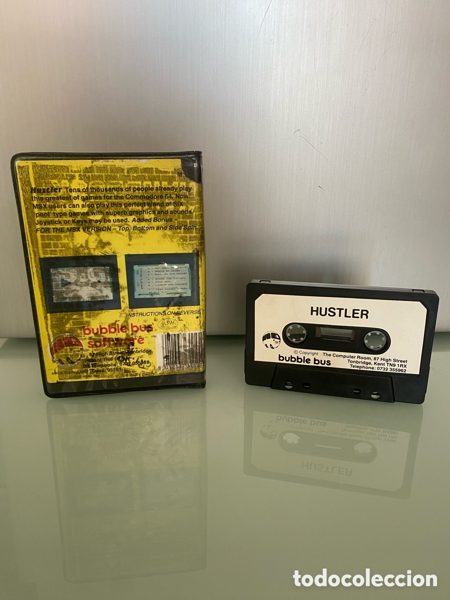 Videojuegos y consolas: MSX - Billar americano hustler para MSX - Foto 2