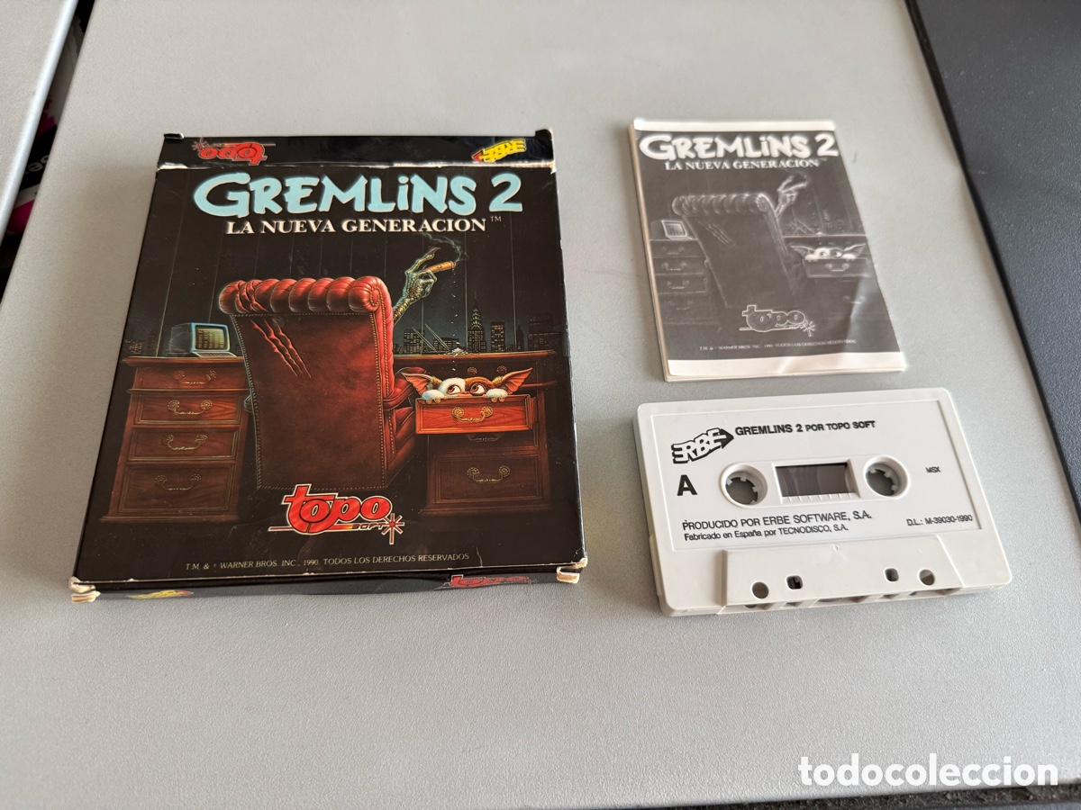 Videojuegos y consolas: MSX. GREMLINS 2. La Nueva Generaci&oacute;n