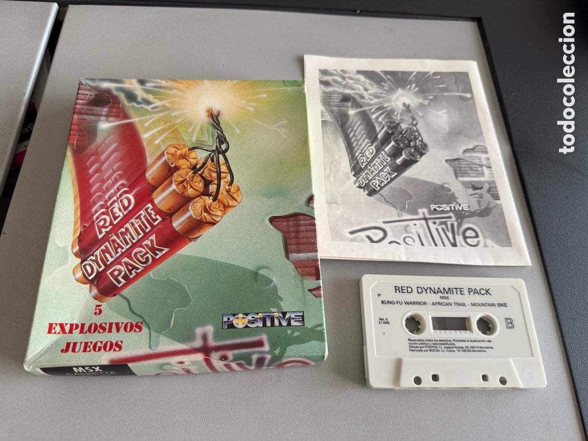Videojuegos y consolas: MSX. RED DYNAMITE PACK. 5 Explosivos Juegos