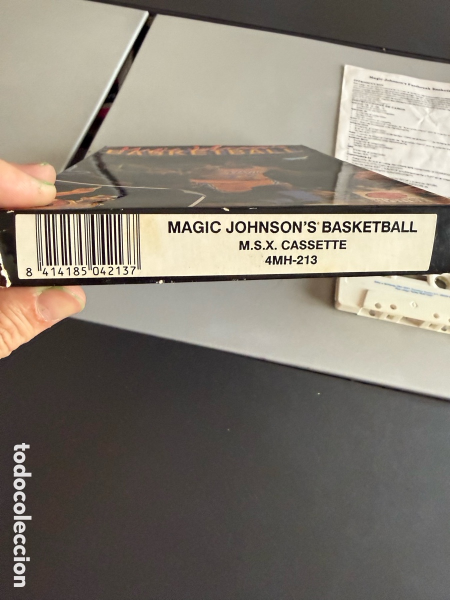 Videojuegos y consolas: MSX. MAGIC JOHNSON&rsquo;S. BASKETBALL - Foto 3