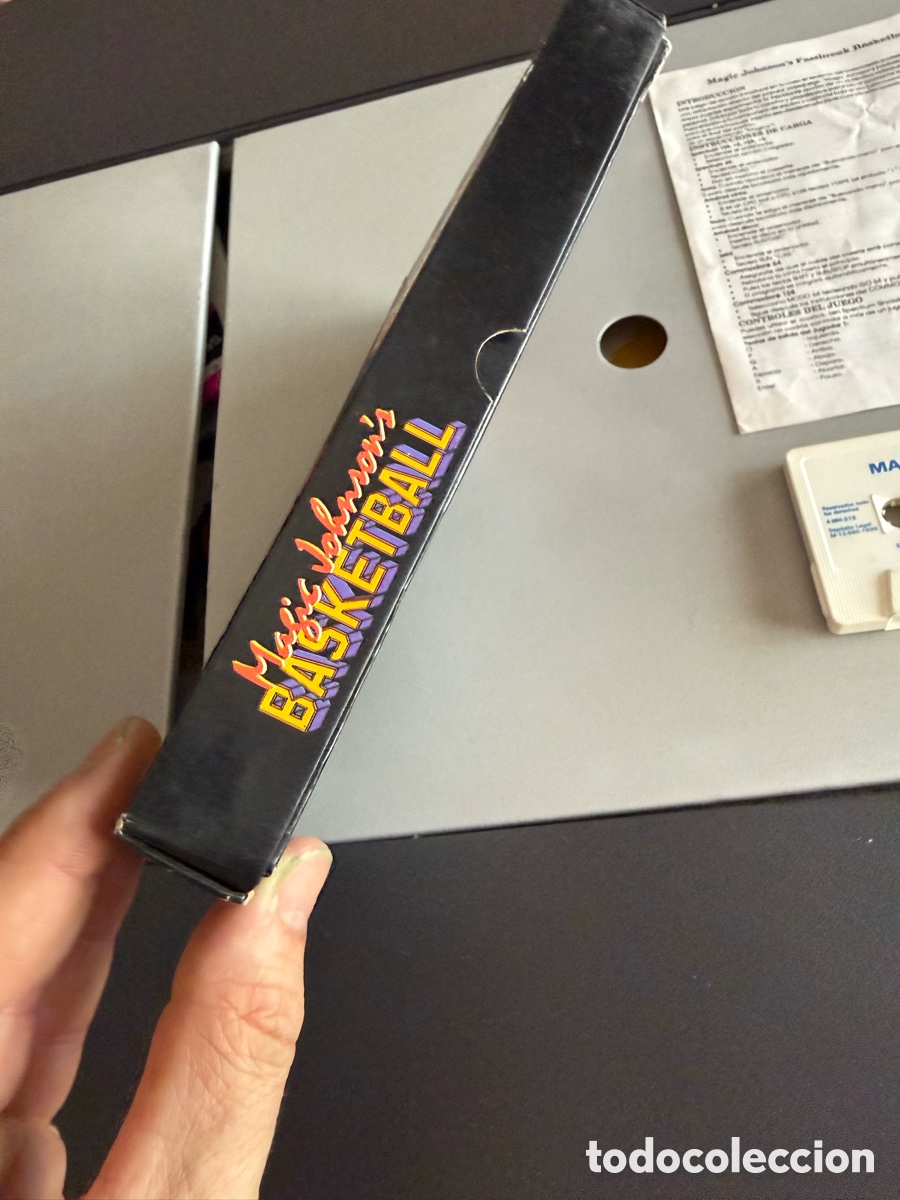 Videojuegos y consolas: MSX. MAGIC JOHNSON&rsquo;S. BASKETBALL - Foto 5
