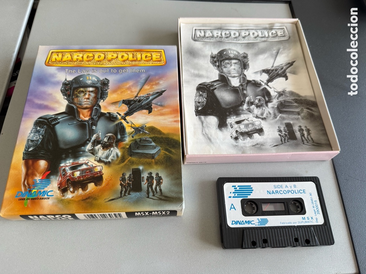 Videojuegos y consolas: MSX. NARCO POLICE MSX-MSX 2