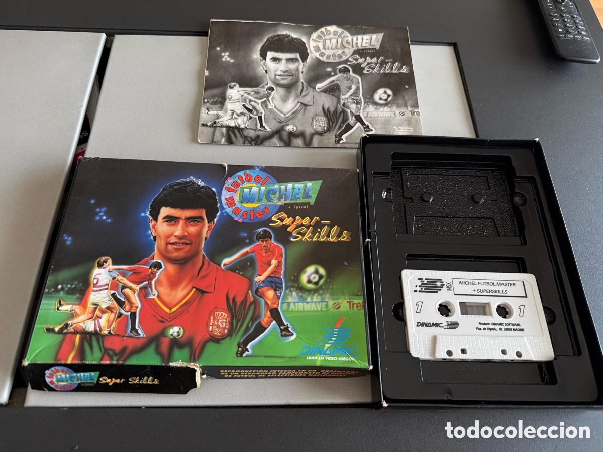Videojuegos y consolas: MSX. M&Aacute;STER F&Uacute;TBOL. M&Iacute;CHEL. SUPER SKILLS. MSX-MSX 2