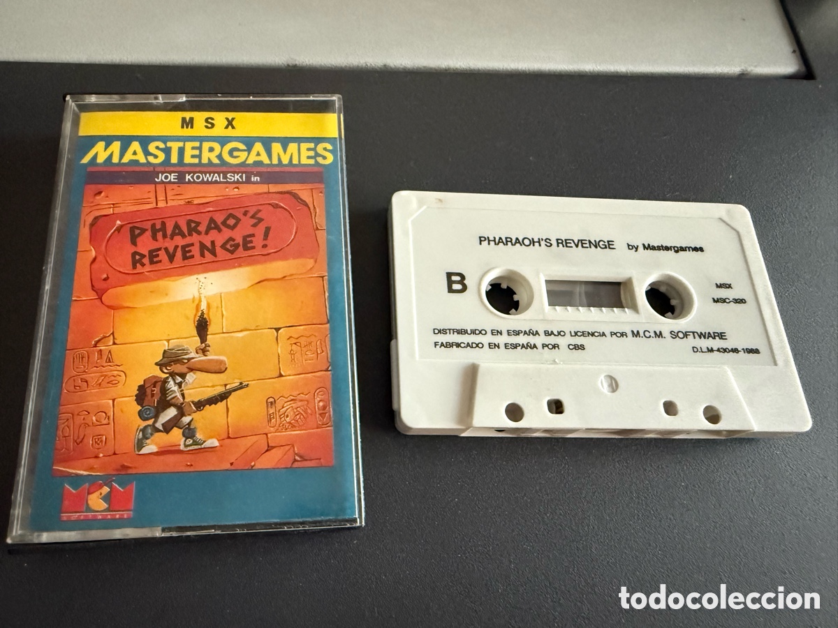 Videojuegos y consolas: MSX. PHARAO&rsquo;S REVENGE ////