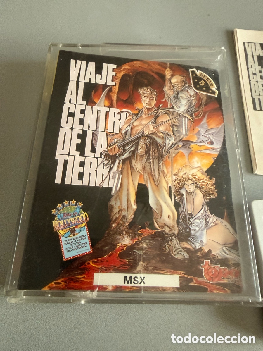 Videojuegos y consolas: MSX. VIAJE AL CENTRO DE LA TIERRA - Foto 2
