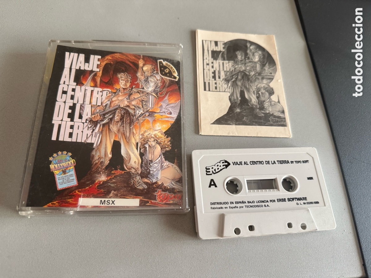 Videojuegos y consolas: MSX. VIAJE AL CENTRO DE LA TIERRA