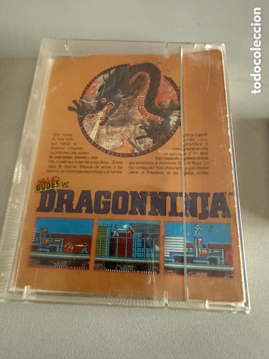 Videojuegos y consolas: MSX. DRAG&Oacute;N NINJA ///// - Foto 2