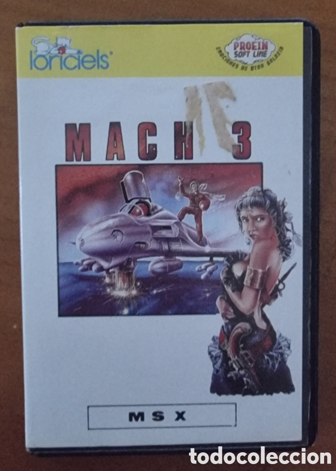 Videojuegos y consolas: Juego MSX mach 3 original casete ved fotos