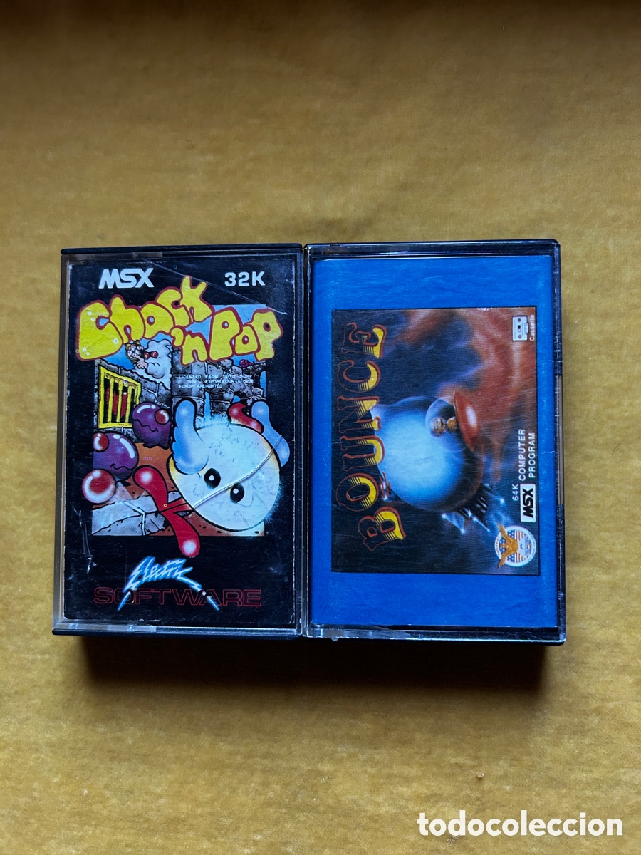 Videojuegos y consolas: Msx Chack&rsquo;n Pop + Bounce