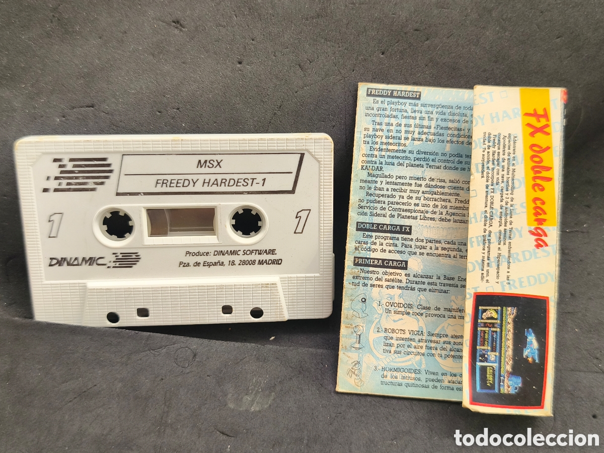 Videojuegos y consolas: MSX Freddy Hardest, dinamic - Foto 2