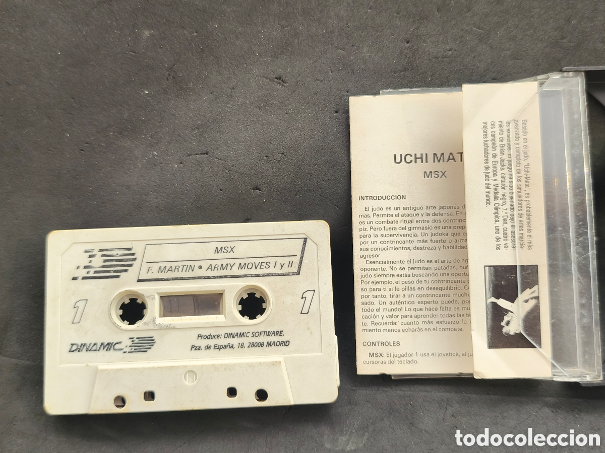 Videojuegos y consolas: Juego MSX Uchi-Mata, Erbe - Foto 2