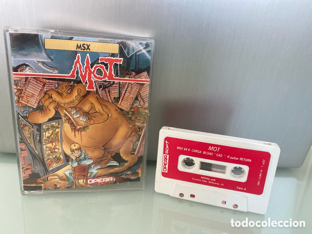 Videospiele und Konsolen: MSX - Mot (Opera Soft) - AZPIRI / Operasoft - Edici&oacute;n Caja Doble Jewel case - MSX2